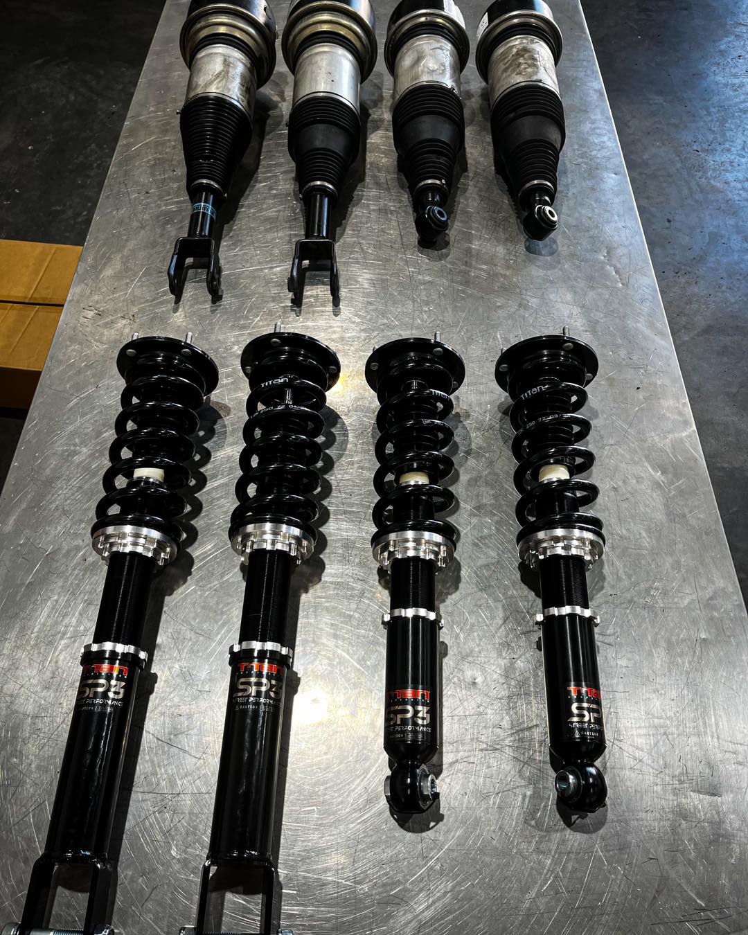 Jaguar XJ (X308) Coilovers - TITAN SP3 Suspension Kit