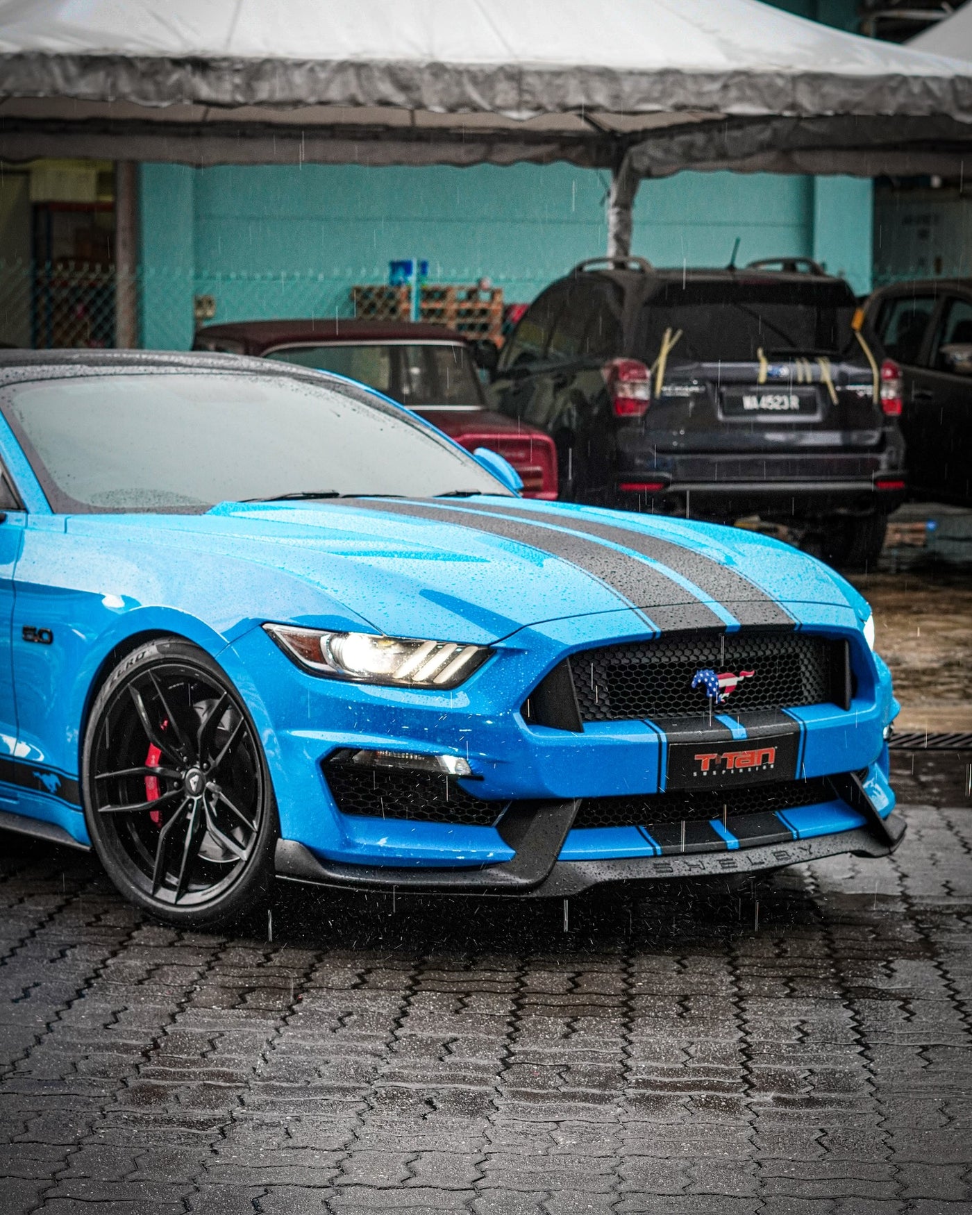 Ford Mustang S550 Coilovers - TITAN SP3 Suspension Kit