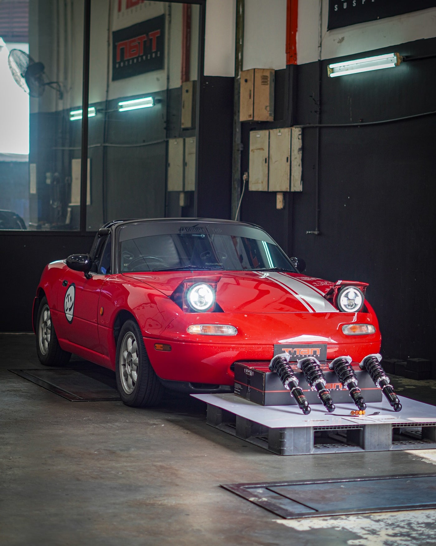 Mazda MX-5 (NA8C / 6CE) - TITAN SP3 Suspension Kit