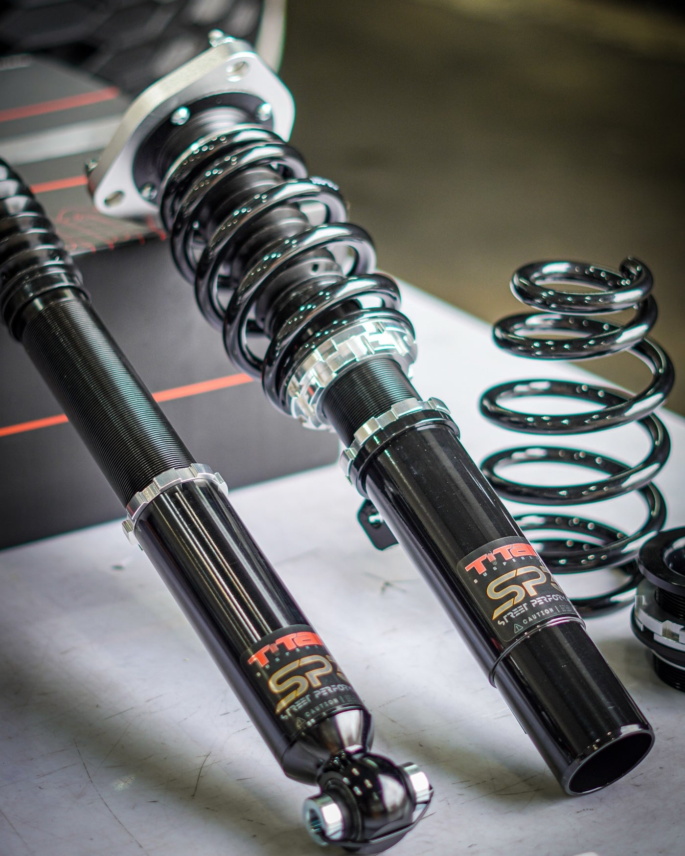 Volkswagen Golf MK8 GTi / R - TITAN SP-3 Coilover Suspension Kit