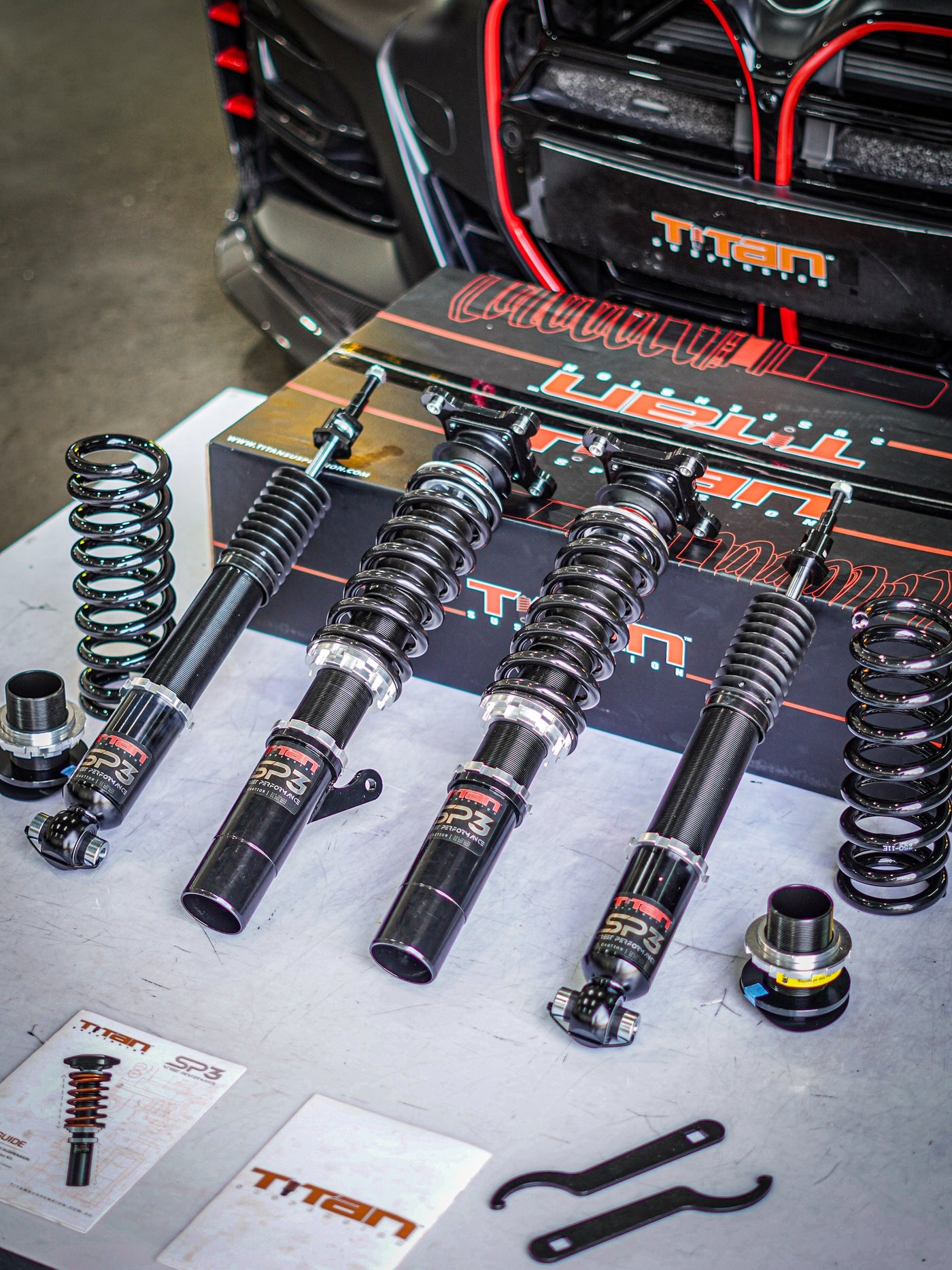 BMW 4 Series G22 / G23 / G26 Coilovers - TITAN SP3 Suspension Kit