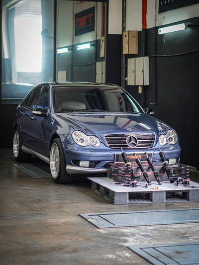 Mercedes-Benz C-CLASS W203 2WD Coilovers - TITAN SP-3 Suspension Kit