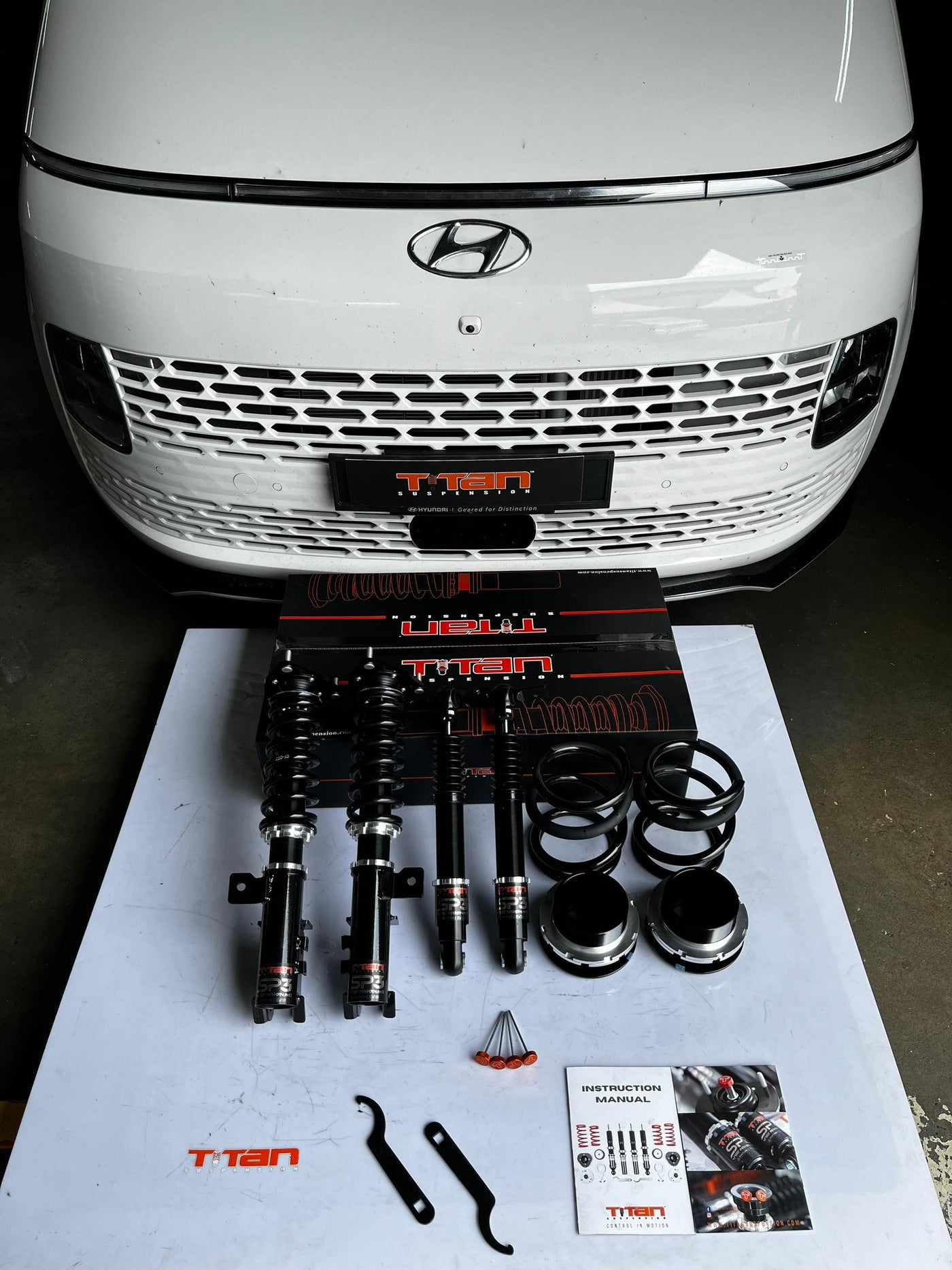 Hyundai Staria (US4) Coilovers - TITAN SP3 Suspension Kit - TITAN Suspension Australia