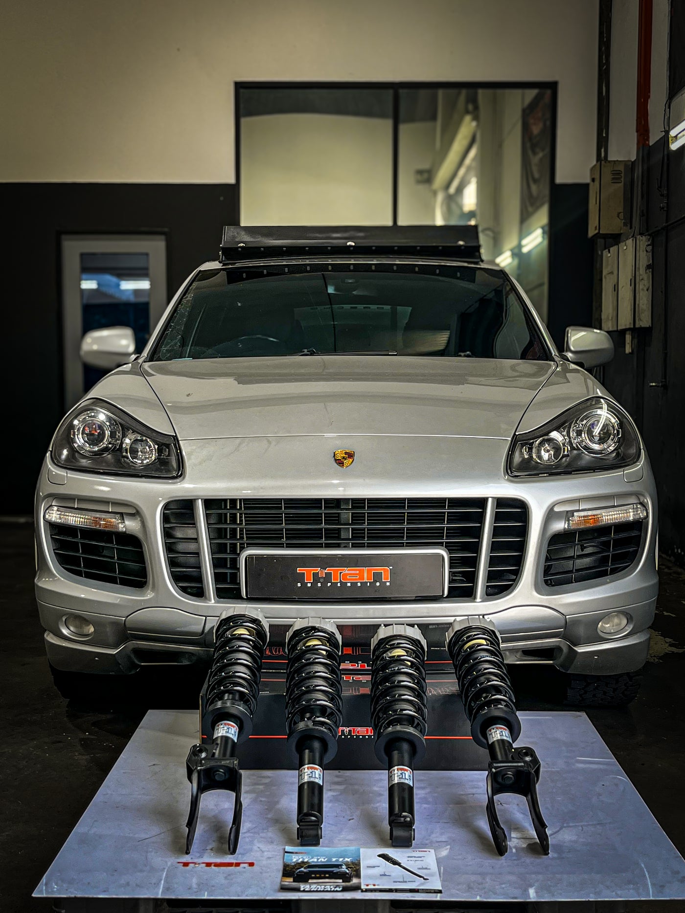 Porsche Cayenne 955/957 - TITAN T1-X Lift Suspension Kit