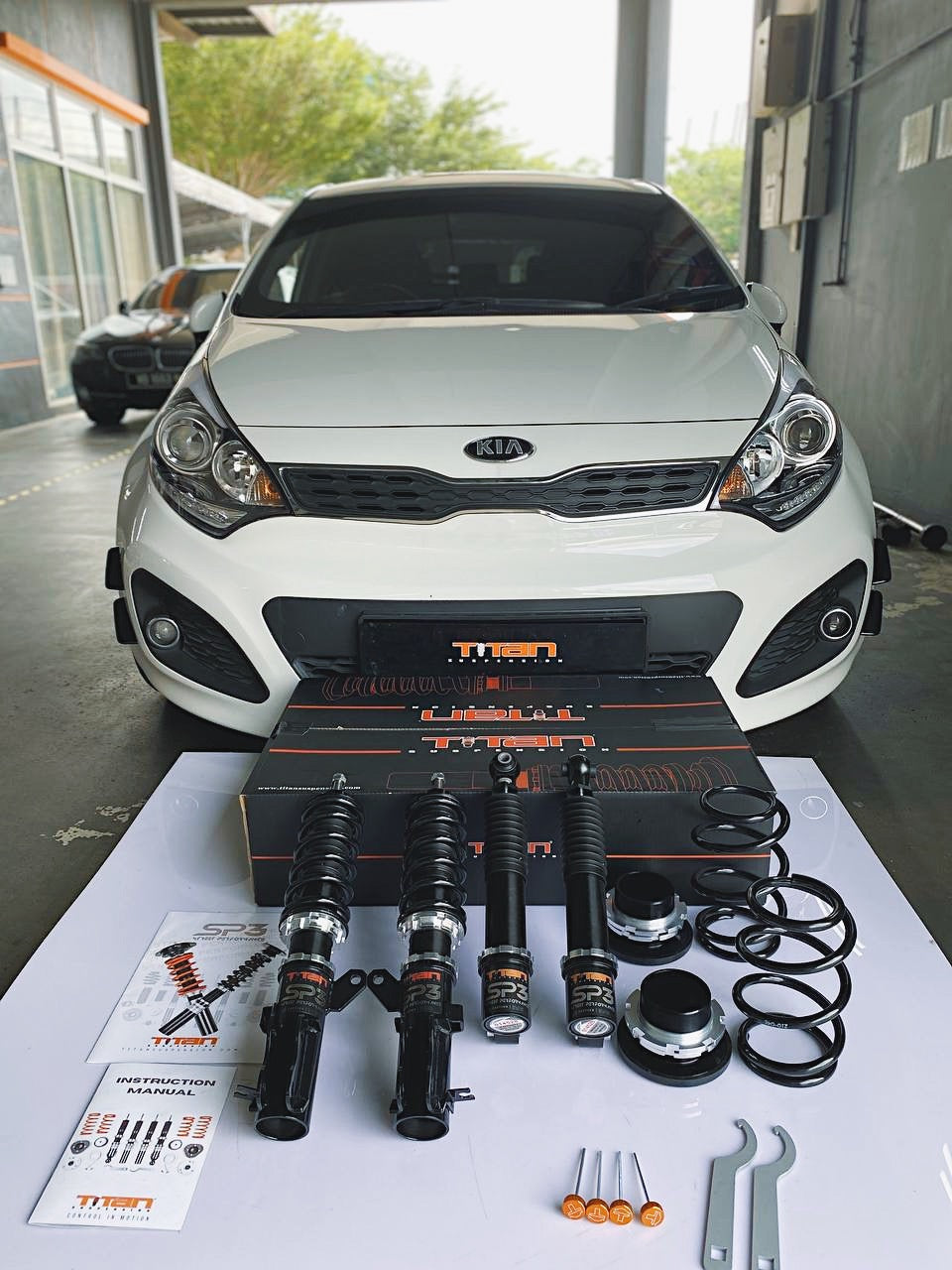 Kia Rio Coilovers (UB) - TITAN SP3 Suspension Kit β TITAN Suspension ...