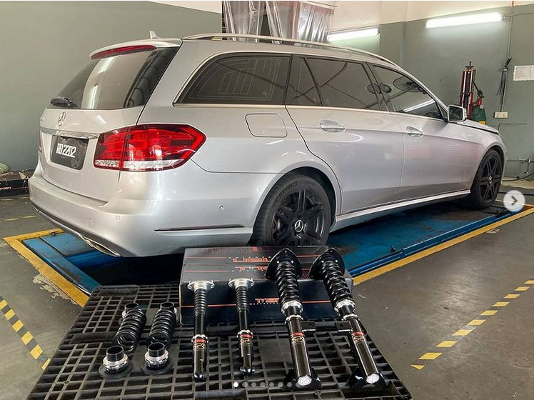 S212 Rear Mercedes-Benz E-CLASS S212 Coilovers - TITAN SP-3 Suspension Kit ...